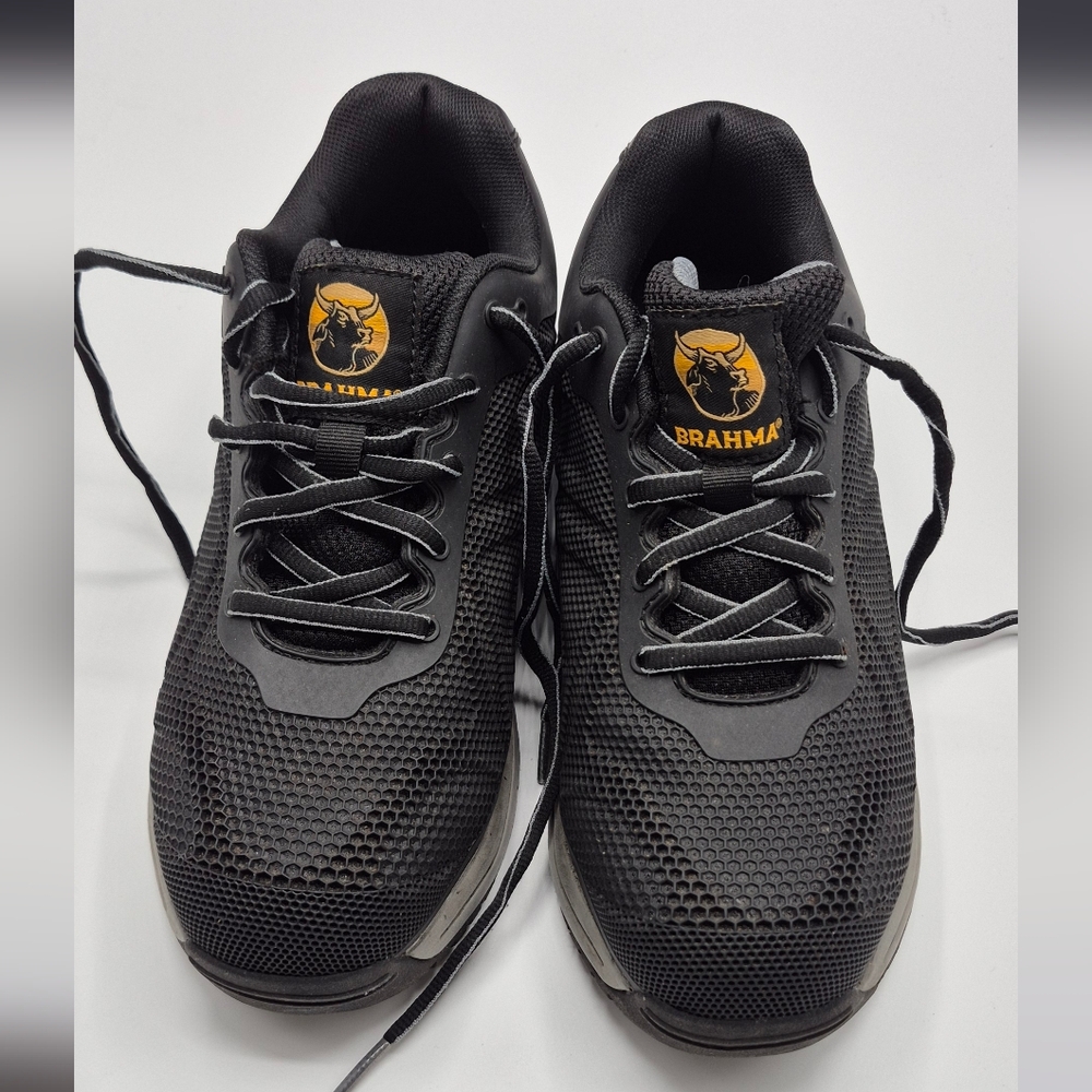 Brahma Black and Yellow Work Sneakers